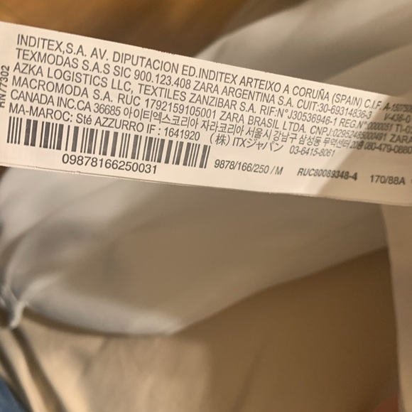 NWT ZARA BLOUSE WITH OPENING AT SHOULDERS SIZE M - Picture 10 of 11